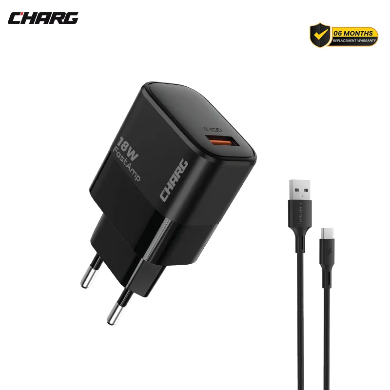 CHARG FastAmp 18W USB to Type C Charger